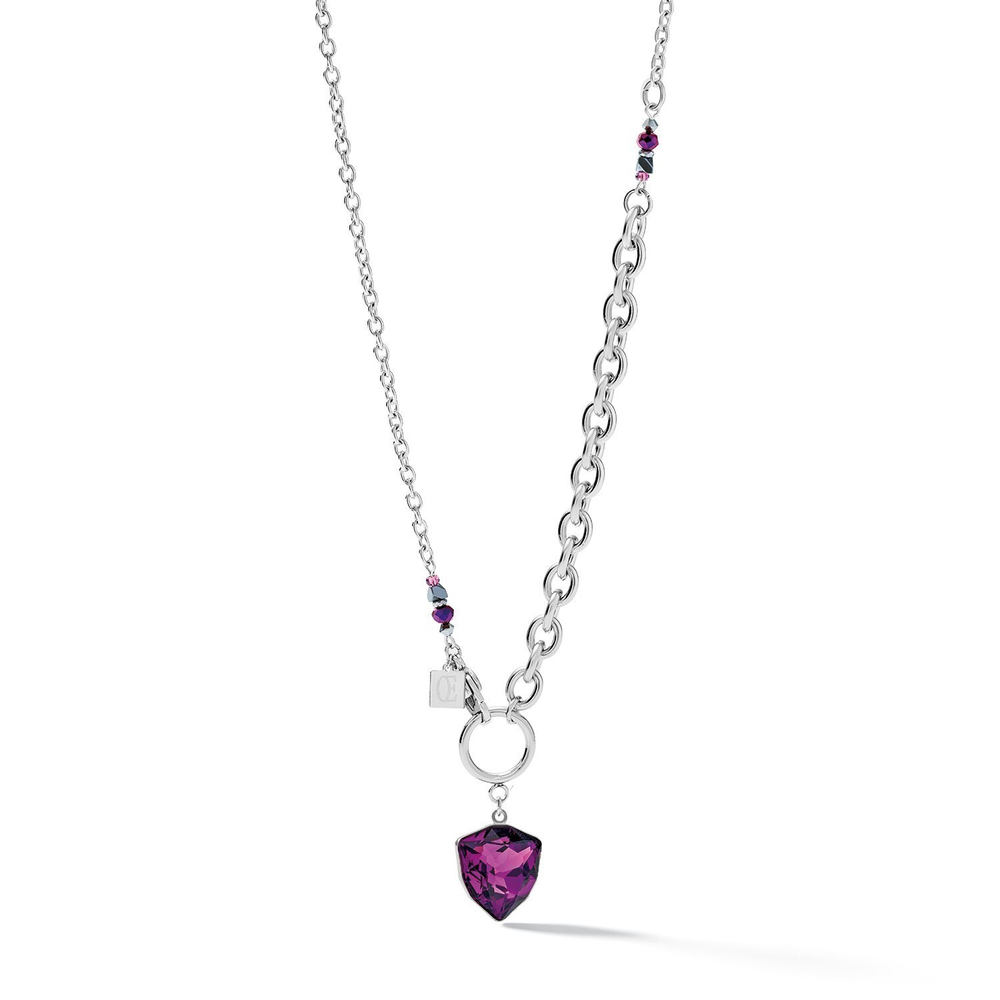 Колье Coeur de Lion Magic Crystal Amethyst 5054/10-0824 цвет фиолетовый