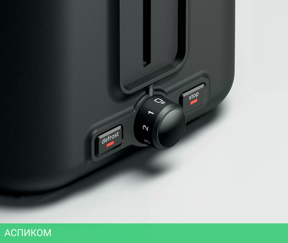 Тостер Bosch TAT3P421 белый/черный