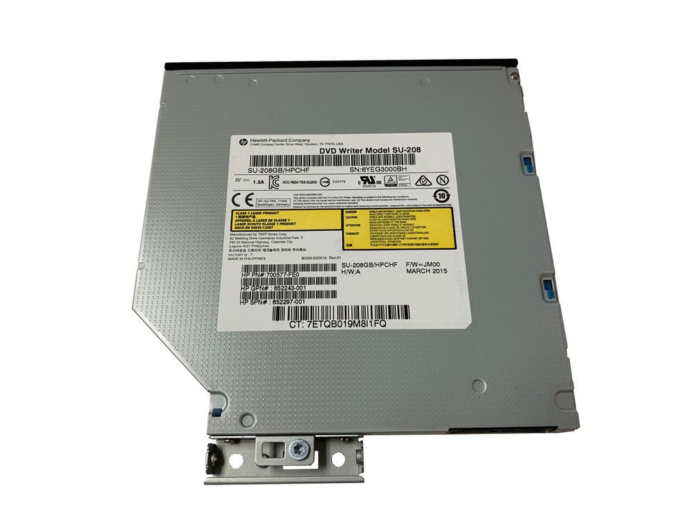 Привод Dell HP 9.5mm SATA DVD Optical Drive 702836-1E0