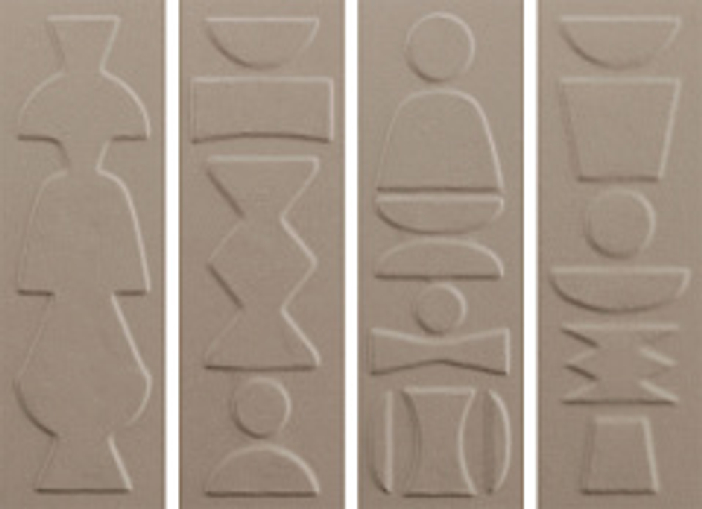 Керамическая плитка для стен 41zero42 NOK Totem Taupe 6,5x20