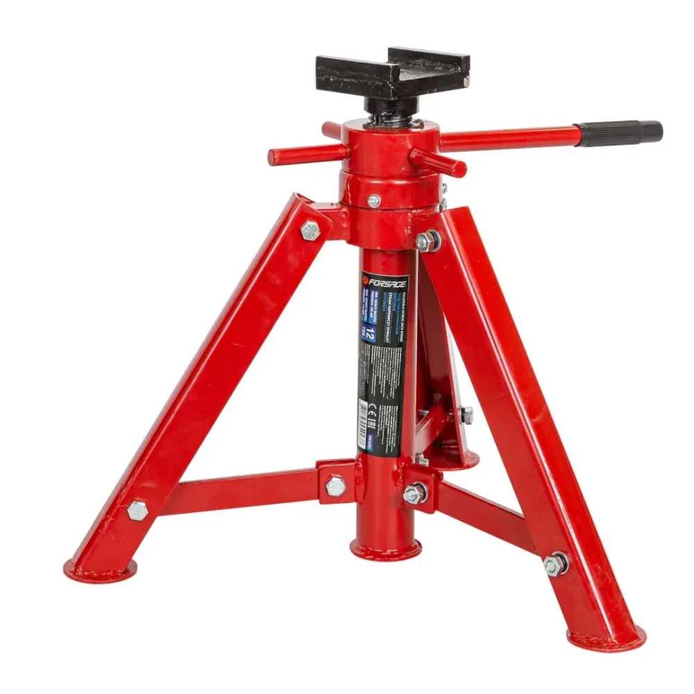 Подставка ремонтная винтовая, 12 т (h min-456мм,h max-710мм) Forsage F-TRF3201 BIG