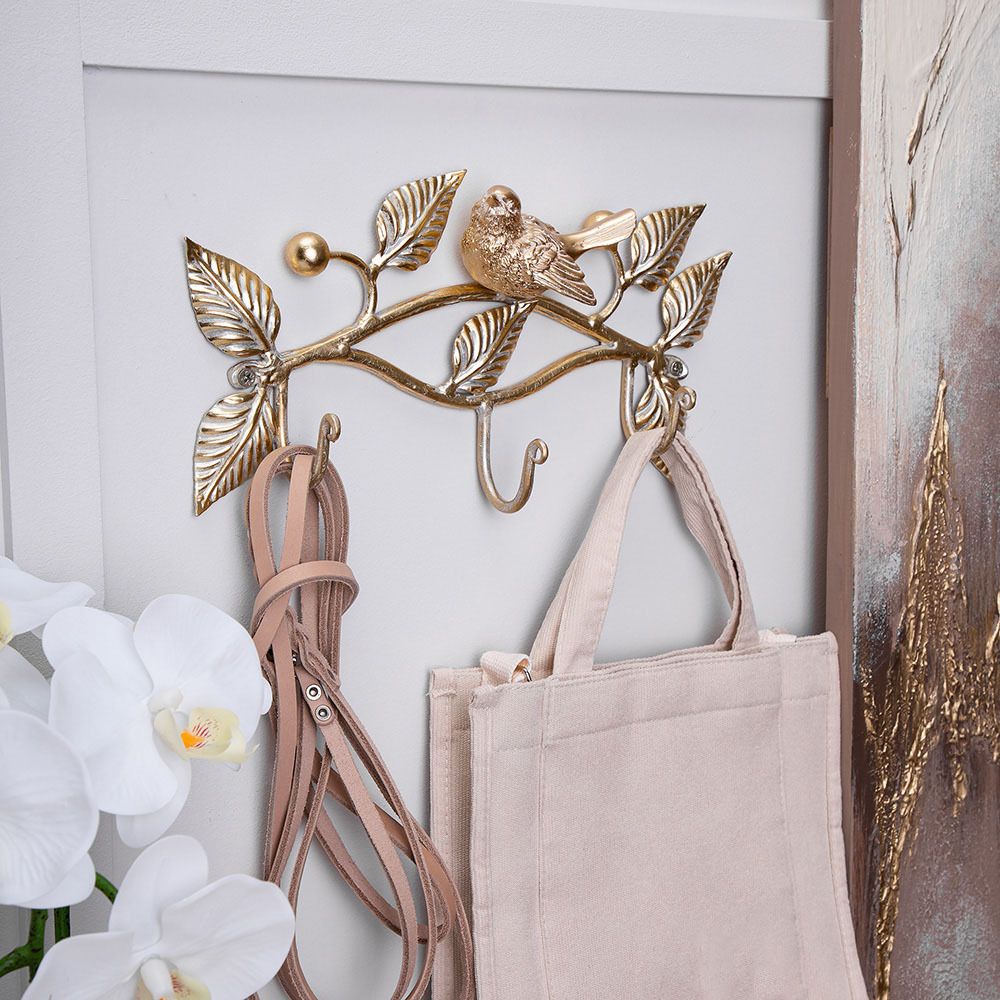 Вешалка настенная "Терра Гаэта" (с 3-мя крючками) Айвори