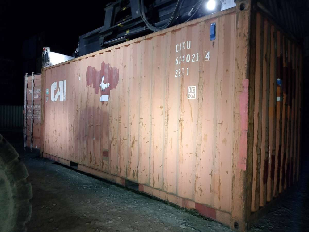 Контейнер 20 футов № CAXU6240234