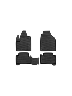 Коврики в салон для FORD Tourneo Connect 2002-, 4 шт. (полиуретан) S000.11
