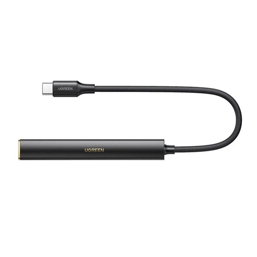 Усилитель аудио Ugreen EpicSound U1 USB-C — разъём 3,5 мм TRS (CM545) Порты: разъём 3,5 мм TRS; поддержка PCM, DSD и MQA. Сертификация Hi-Res Audio