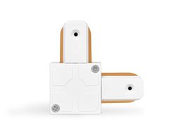 Ambrella Коннектор угловой однофазный для соединения трековых шинопроводов Track System GL7070