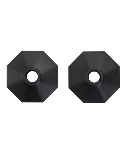 Кольца ограничительные для скандинавских палок, 2 шт., черный