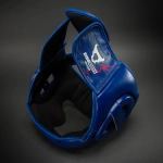 Боксёрский шлем Venum Ringhorns Charger Headgear navy blue/red