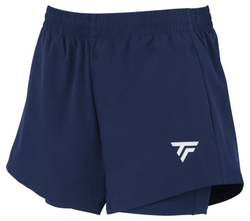 Шорты для девочки теннисные Tecnifibre Team Short - небесный