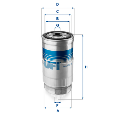 UFI - 2437901-UFI - Fuel Filter