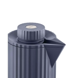 Alessi - Термокувшин Plisse 1л, серый / артикул   MDL12 G  / GTIN 8003299461363