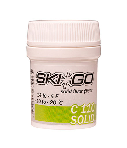 Фтористый ускоритель-таблетка Skigo С110 FS Solid (для всех типов снега) (-10°С -20°С) 20 г.