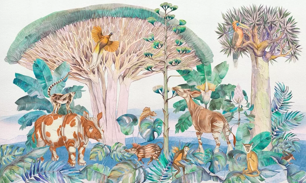 Цифровое панно ID Wall UNUSUAL WORLD