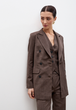 Двубортный пиджак "Colette"