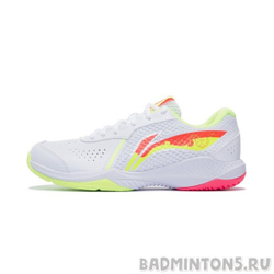 Кроссовки для бадминтона Protector 4.0 (белые/желтые) Li-NING AYTS020-5