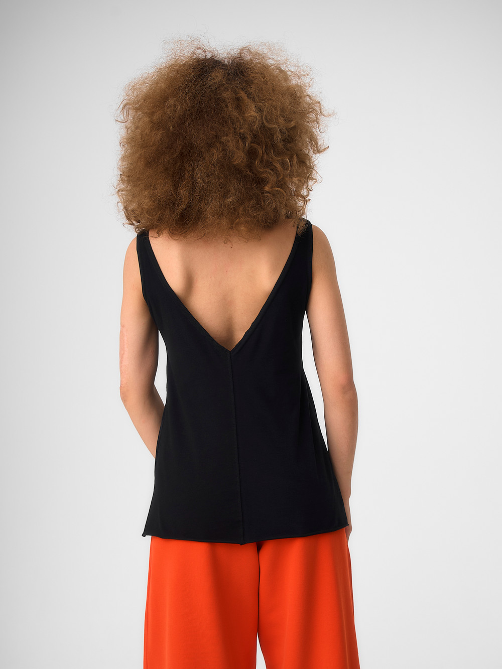 Майка опен 2 черный