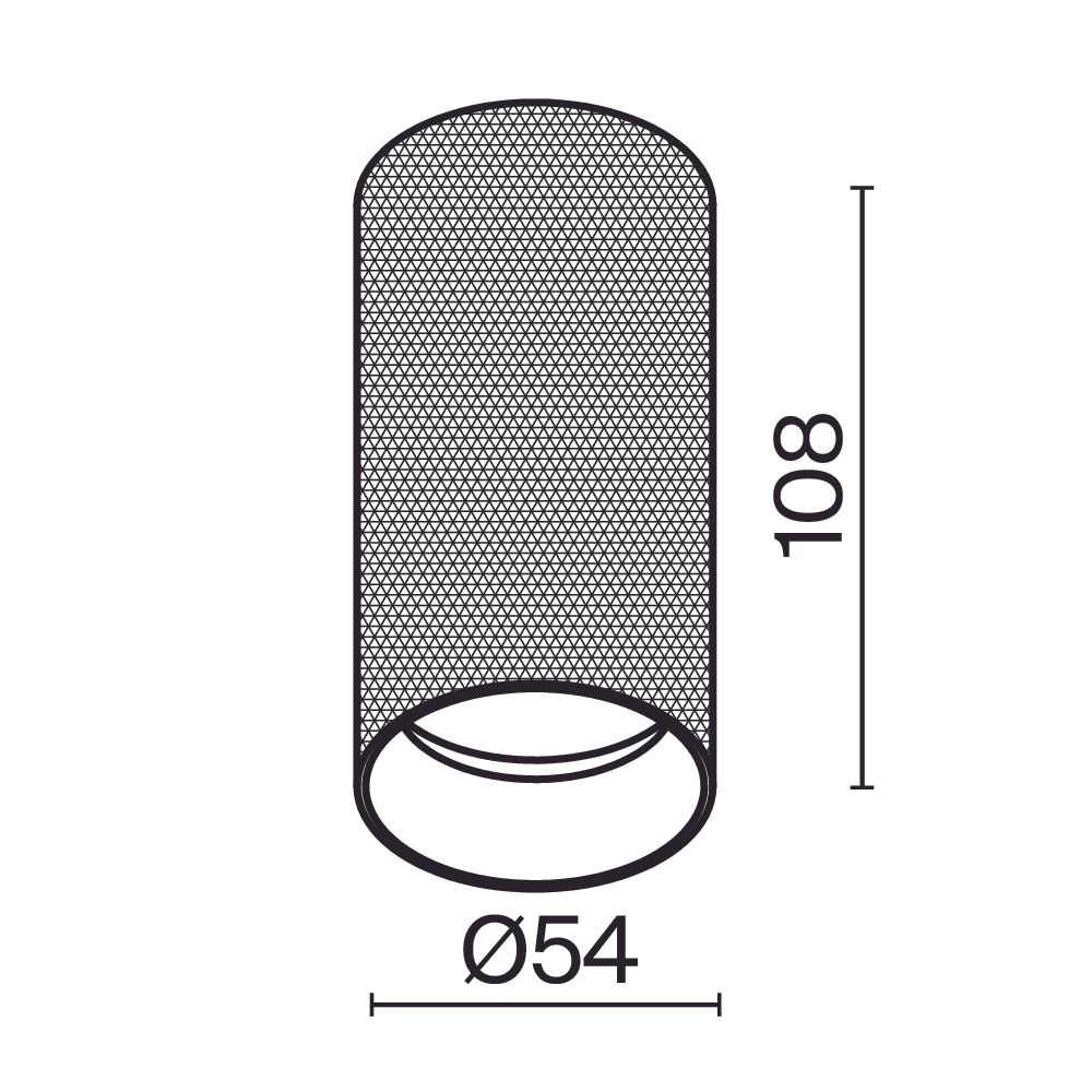 Потолочный светильник Technical C080CL-01-GU10-MG