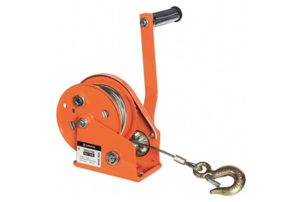 Лебедка барабанная ручная BHW 1 т 10 м СибТаль