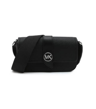 Кожаная сумка-мессенджер XS EW SLING Michael Kors - черный(32S3SGRC1L)