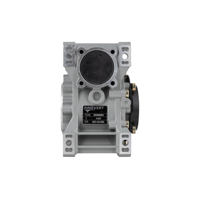 Редуктор червячный INNOVERT IRWM063-10 (вх.вал 24 мм) 063 (i=10) вал вх./вых 24/25 мм, масло синтетическое (-25..+40 С)