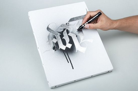 Маркер Molotow LIQUID CHROME 703103 4 мм