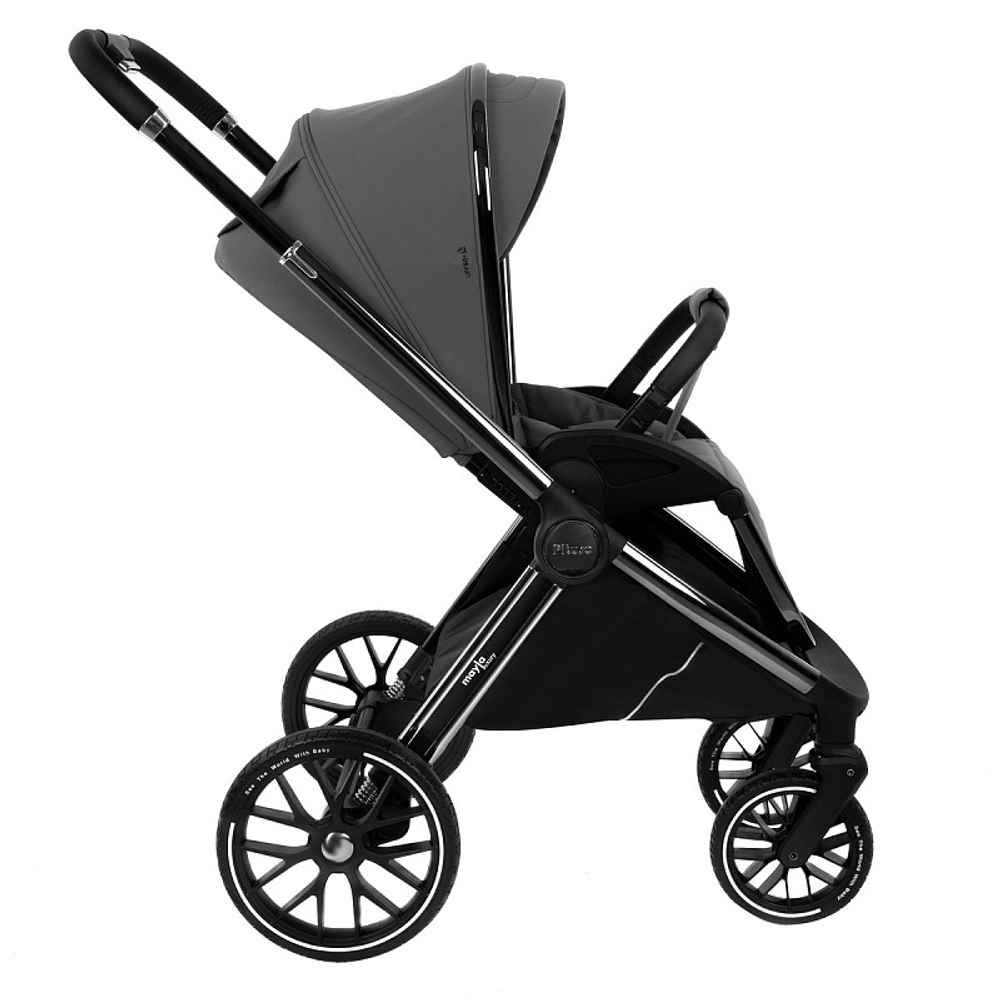 Детская коляска Pituso Mayla Luxury 2 в 1 Dark Grey