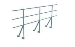 Кровельное ограждение Fachmann KO/ECO/1200-3-3000 Фальцевый крепеж RAL