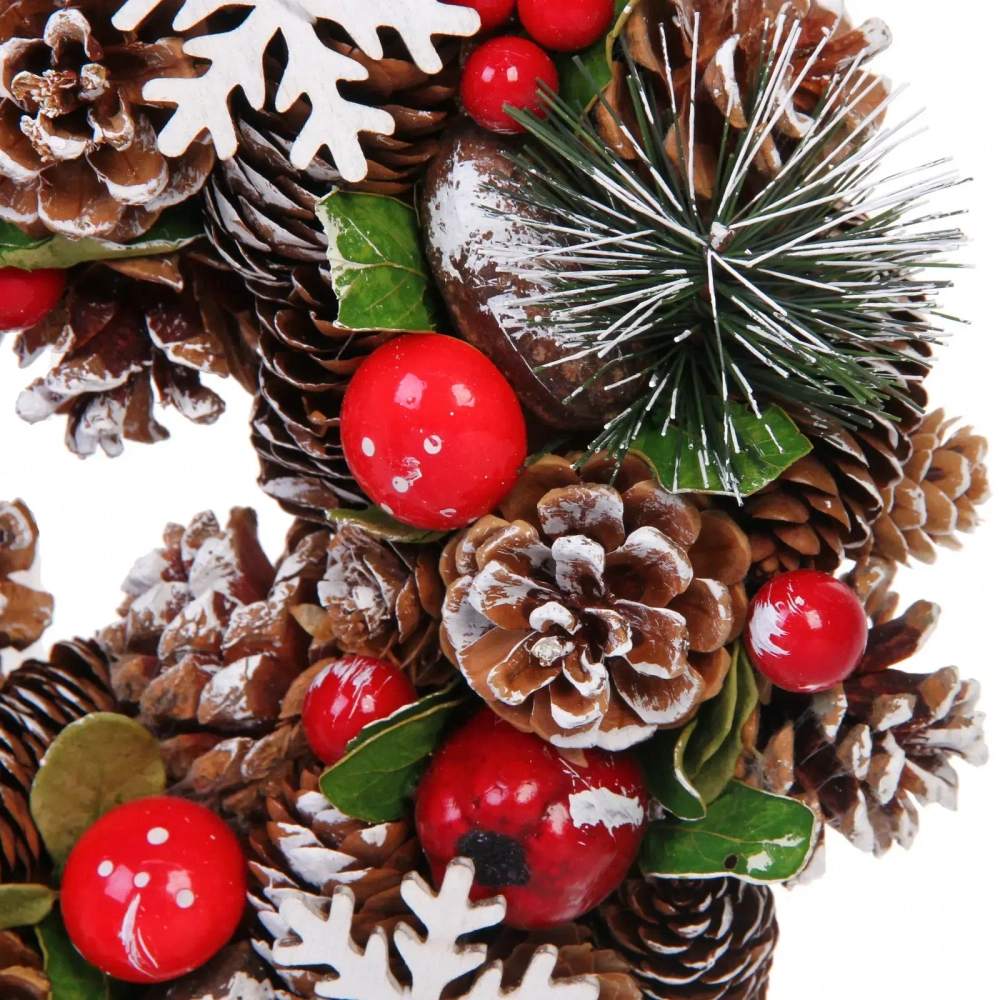 Венок хвойный «Лесная симфония» d=24 см