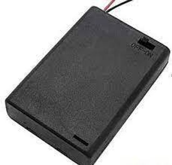 Держатель на 3 батарейки АА BH-331 закрытый