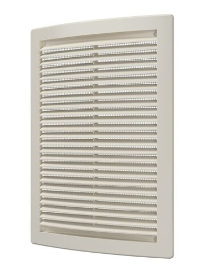 Решетка вентиляционная РЦ сетка 180х250 пластик Ivory ERA