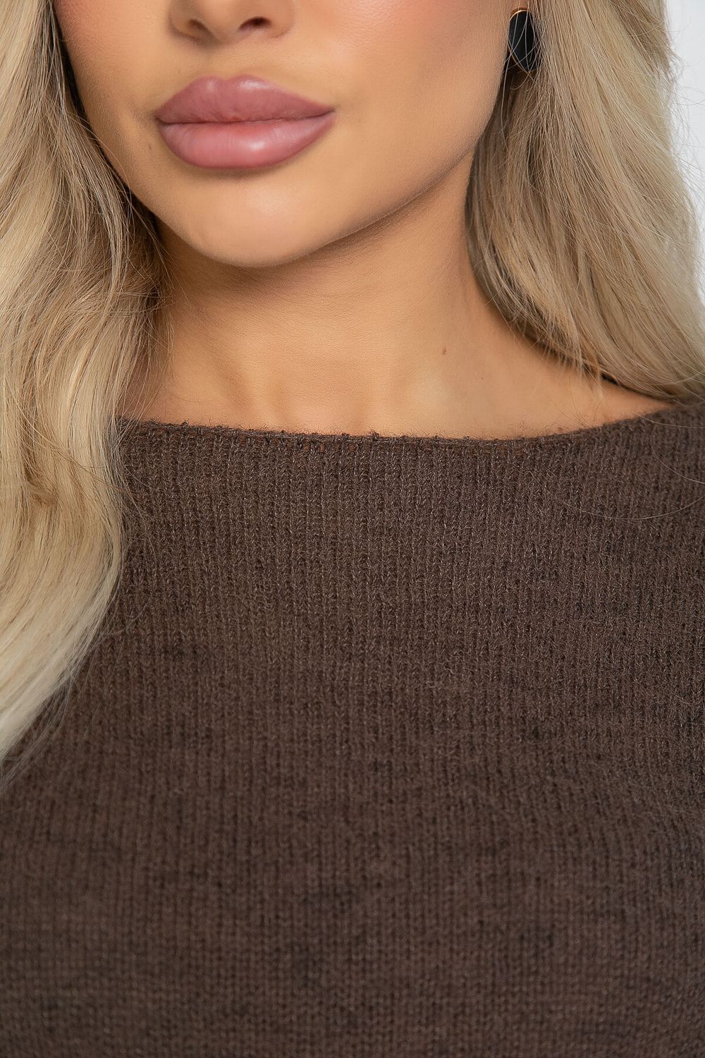 Джемпер Евангелина (коричневый) Б14170-5М LT Collection