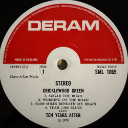 Виниловая пластинка Ten Years After - Cricklewood Green LP