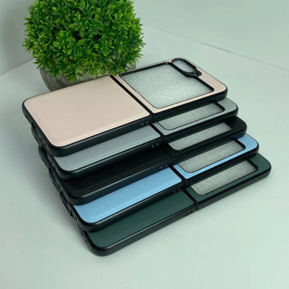 Накладка Leather Fiber для Samsung Z FLIP 5