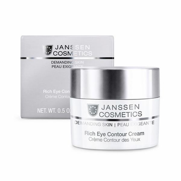 Питательный крем для кожи вокруг глаз  Rich Eye Contour Cream, Demanding skin, Janssen Cosmetics, 15 мл