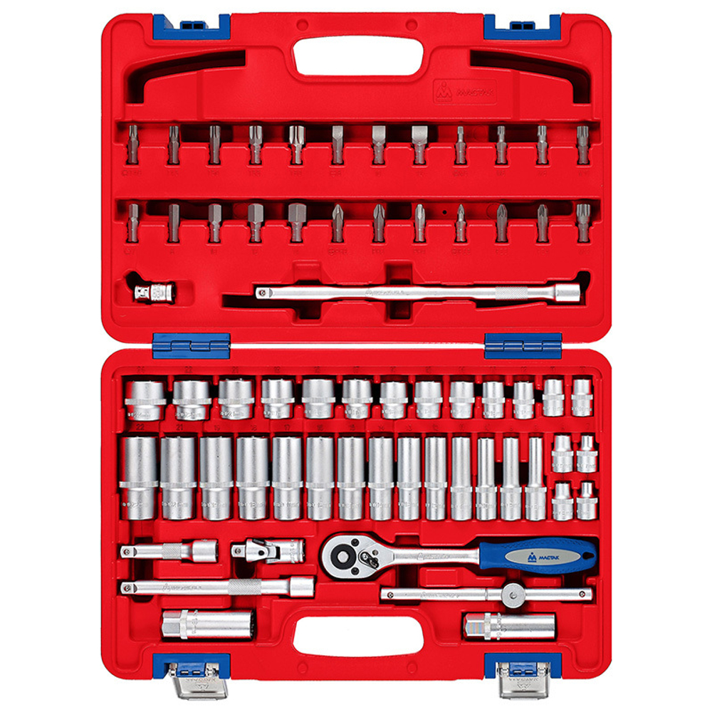 Набор инструментов универсальный, 64 предмета МАСТАК 01-064C