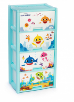 КОМОД УЗКИЙ BABY SHARK АЛЬТЕРНАТИВА М8485