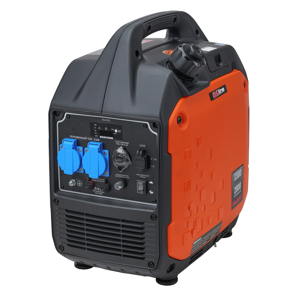 Генератор бензиновый инверторный EVOline BQH 2800 (Zongshen) (Ручной запуск)