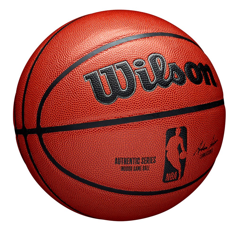 Мяч баск. WILSON NBA Authentic Indoor Comp, WTB7100XB06, р.6, композит, коричневый