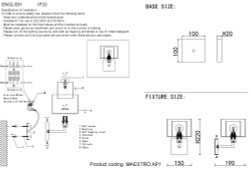 Бра Crystal Lux MAESTRO AP1 GOLD