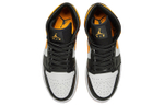 Jordan 1 Mid Laser Orange Black Women's