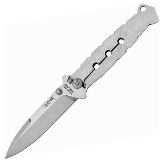 Нож FOX Knives Hektor FX-504 SW, сталь Böhler N690, рукоять - сталь