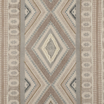 Ковер из хлопка, шерсти и джута с геометрическим орнаментом из коллекции ethnic, 160х230 см