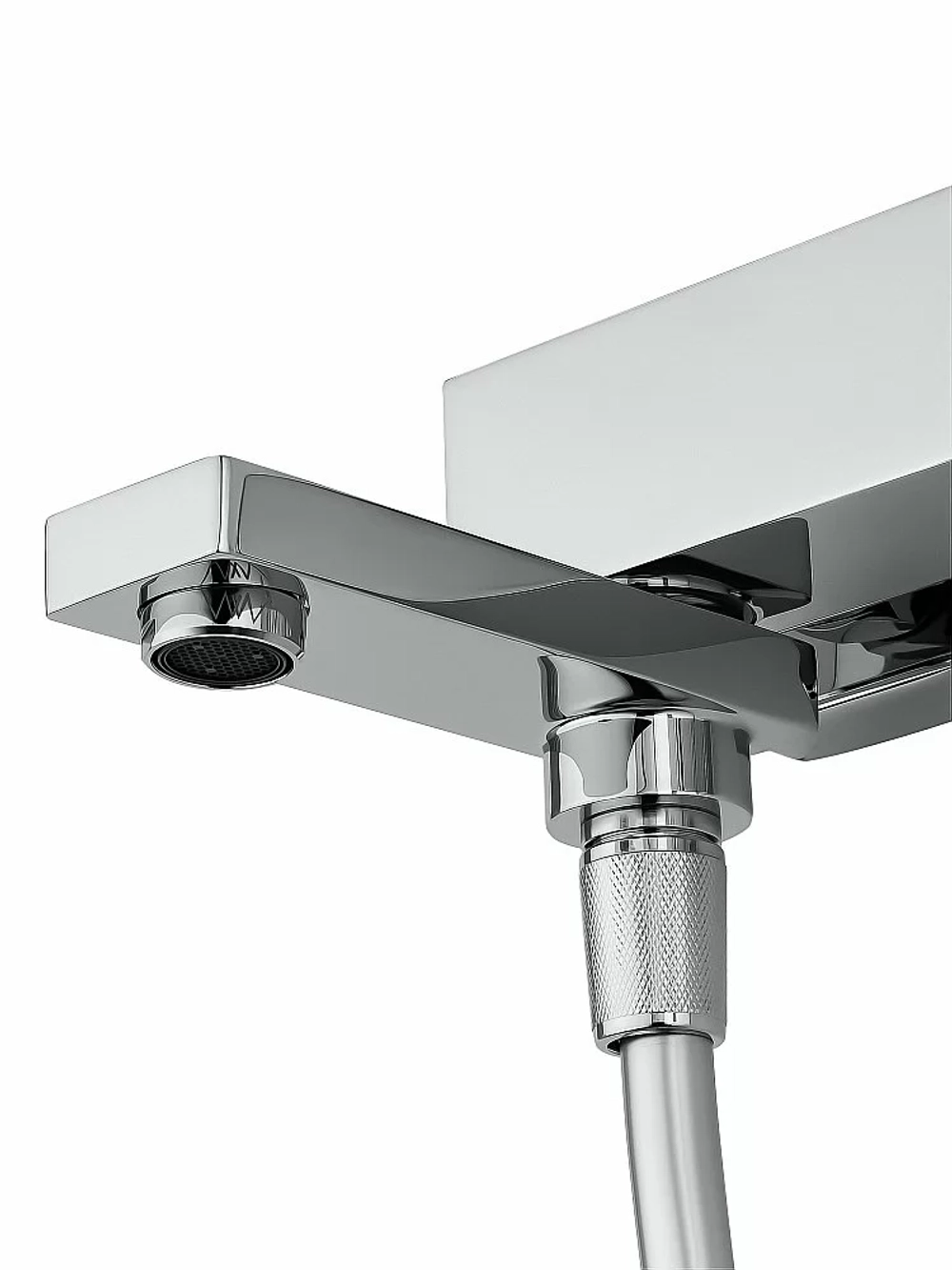 Смеситель для ванны с душем WONZON & WOGHAND CUBE WW-88639016-CR хром