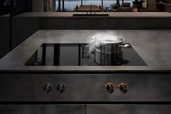 Индукционная стеклокерамич. панель с вытяжкой Gaggenau CV492105