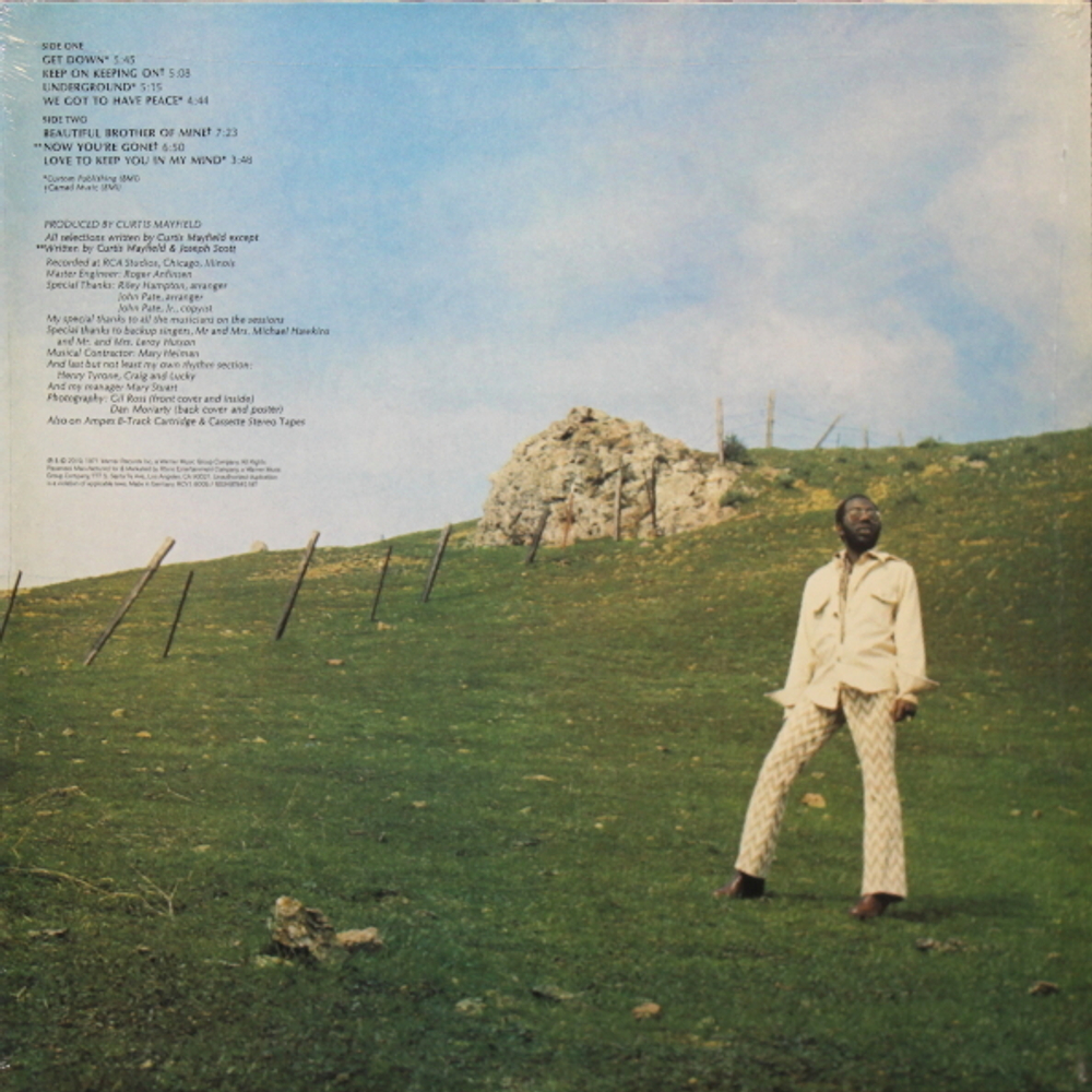 Curtis Mayfield / Roots (Limited Edition)(Coloured Vinyl)(LP)
