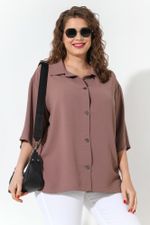 Блуза Жаркий сезон-1 Виотекс КОФЕЙНЫЙ