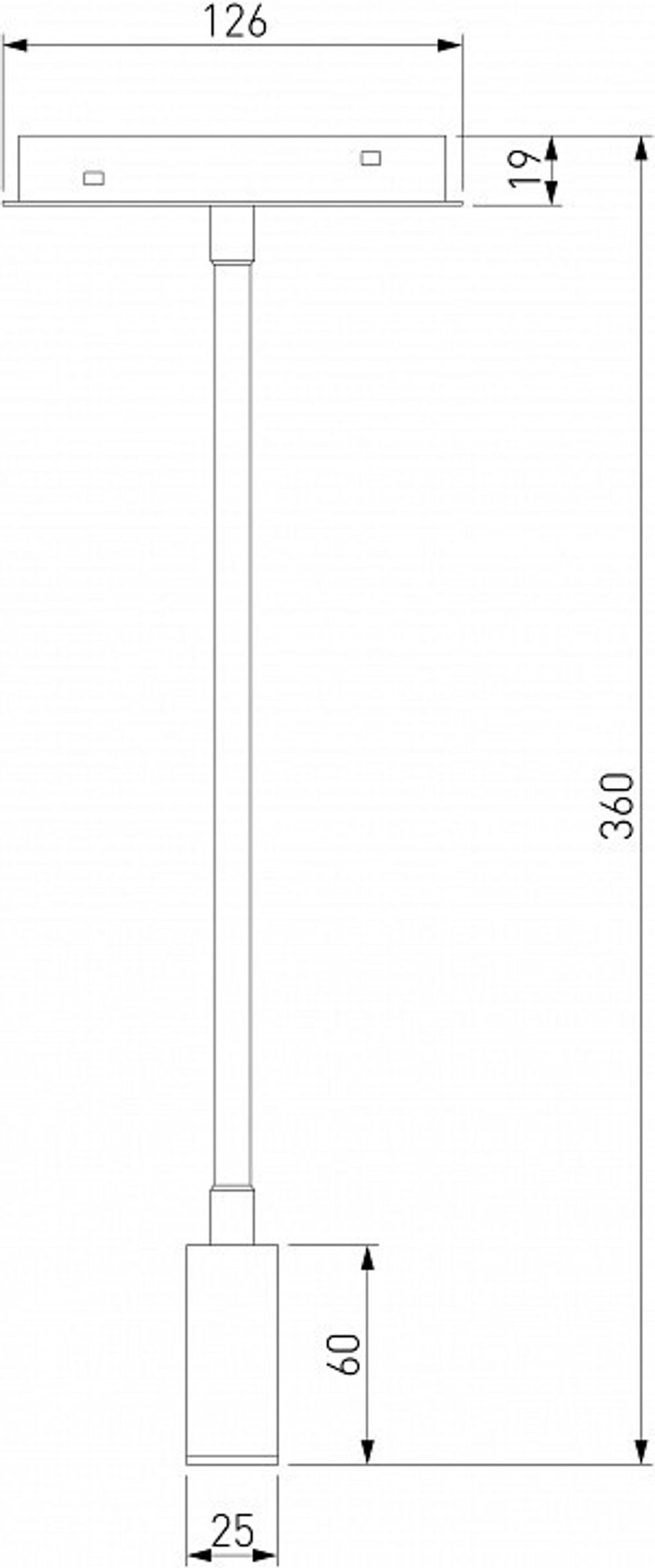 Светильник на штанге Elektrostandard Slim Magnetic a064489
