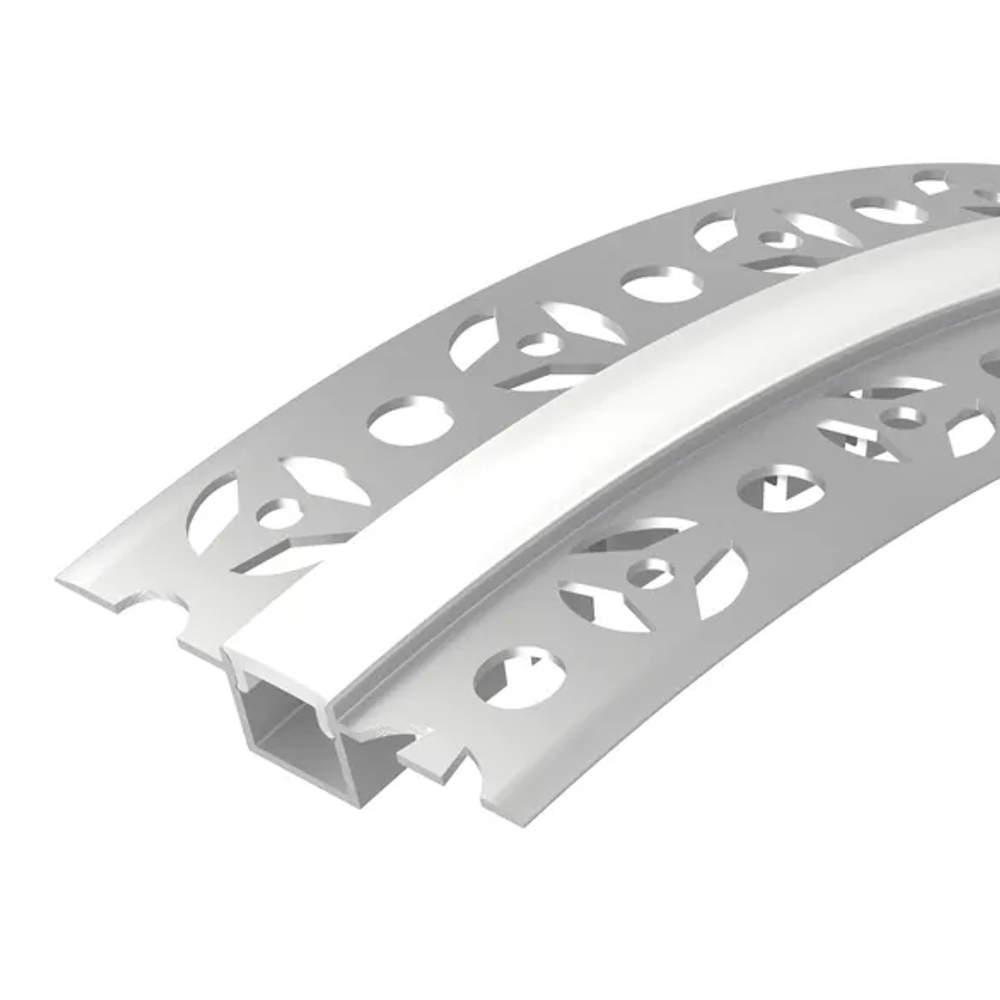 Профиль FANTOM-BENT-W12-TOP-2000 ANOD (Arlight, Алюминий) 040327