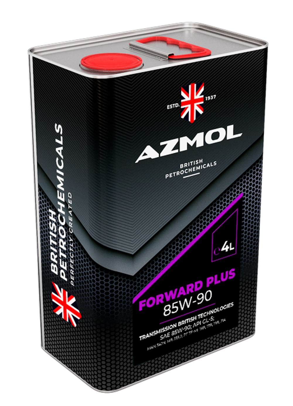 AZMOL Forward Plus 85W90 GL-5 1л. мин. ж/б