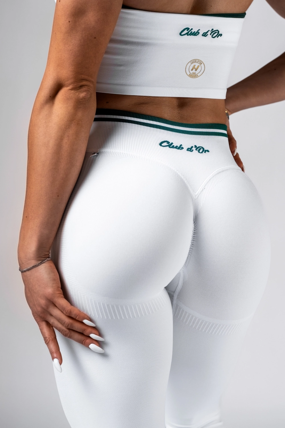 Леггинсы High-Waist Push-Up Leggings CLUB D’OR 629 WHITE